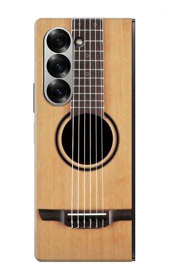 S2819 Guitare classique Etui Coque Housse pour Samsung Galaxy Z Fold 7