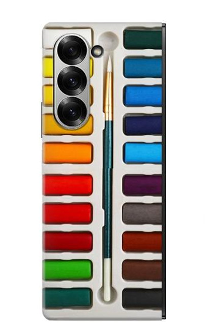 S3243 Ensemble de peinture aquarelle Etui Coque Housse pour Samsung Galaxy Z Fold 7