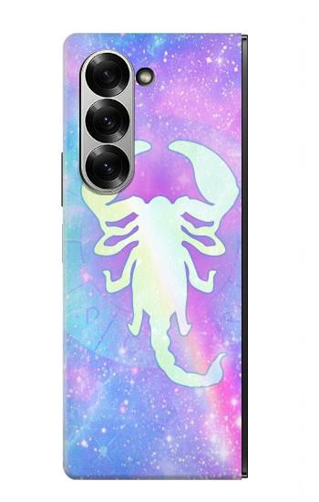 S3267 Zodiaque Scorpion Etui Coque Housse pour Samsung Galaxy Z Fold 7