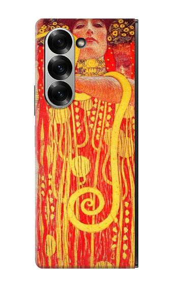 S3352 Gustav Klimt Médecine Etui Coque Housse pour Samsung Galaxy Z Fold 7