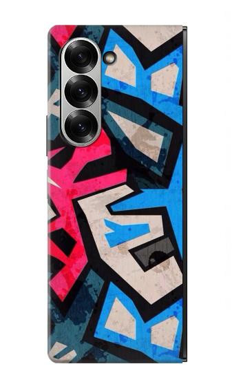 S3445 Art Graffiti rue Etui Coque Housse pour Samsung Galaxy Z Fold 7