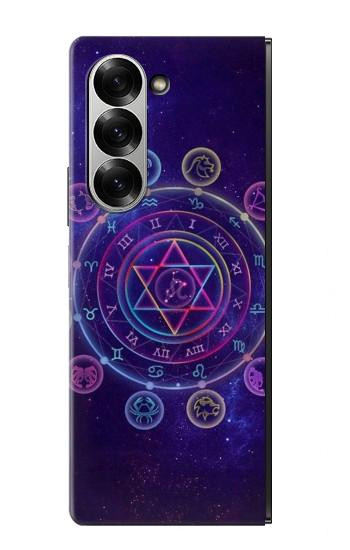 S3461 Zodiaque Etui Coque Housse pour Samsung Galaxy Z Fold 7