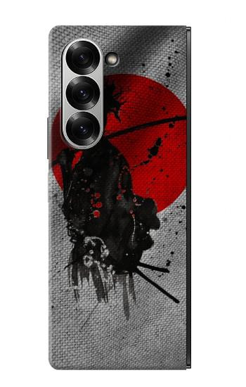 S3517 Japon Drapeau Samurai Etui Coque Housse pour Samsung Galaxy Z Fold 7