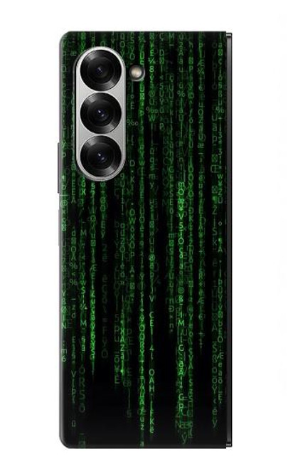 S3668 Code binaire Etui Coque Housse pour Samsung Galaxy Z Fold 7