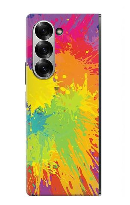 S3675 Tâche de couleur Etui Coque Housse pour Samsung Galaxy Z Fold 7
