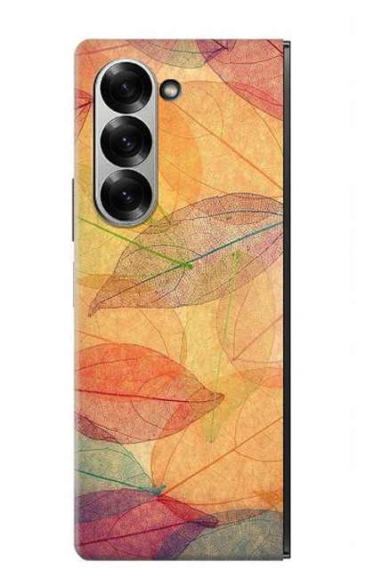 S3686 Automne Feuille Automne Etui Coque Housse pour Samsung Galaxy Z Fold 7
