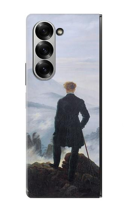 S3789 Wanderer above the Sea of Fog Etui Coque Housse pour Samsung Galaxy Z Fold 7