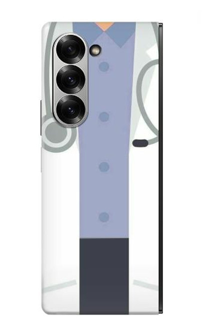 S3801 Costume de docteur Etui Coque Housse pour Samsung Galaxy Z Fold 7
