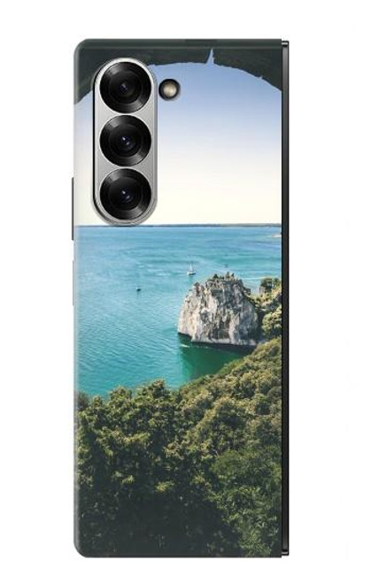S3865 Europe Plage Duino Italie Etui Coque Housse pour Samsung Galaxy Z Fold 7