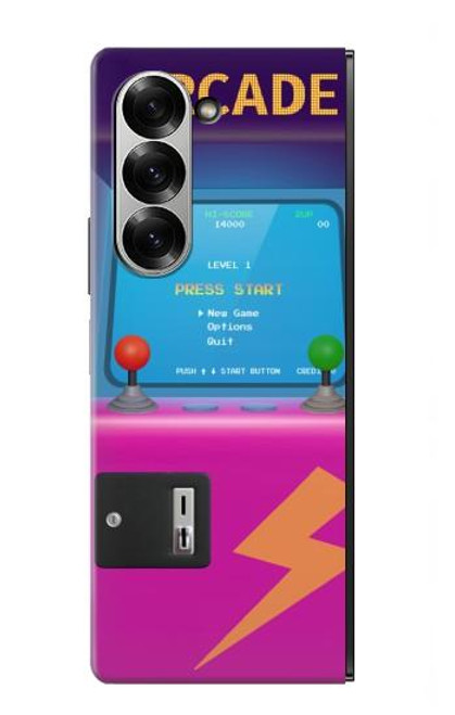 S3961 Arcade Cabinet Rétro Machine Etui Coque Housse pour Samsung Galaxy Z Fold 7