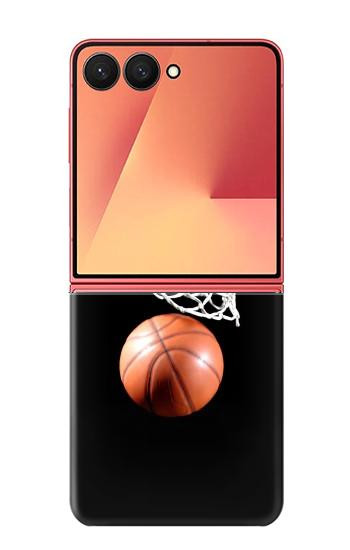 S0066 Le basket-ball Etui Coque Housse pour Samsung Galaxy Z Flip 7