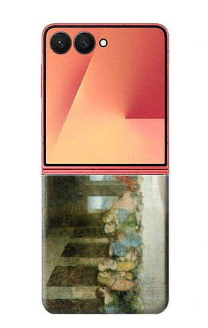 S0173 Leonardo Da Vinci La Cène Etui Coque Housse pour Samsung Galaxy Z Flip 7