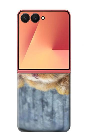 S0242 Lapin mignon Etui Coque Housse pour Samsung Galaxy Z Flip 7