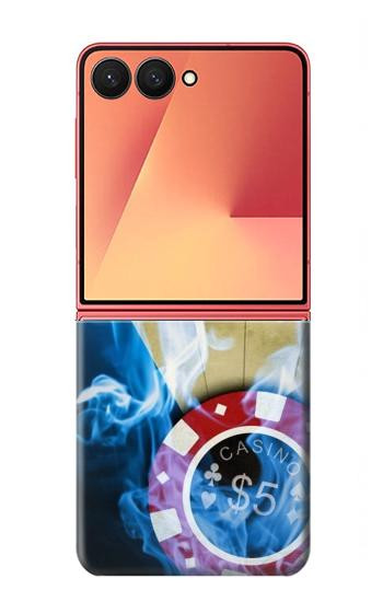 S0348 Casino Etui Coque Housse pour Samsung Galaxy Z Flip 7