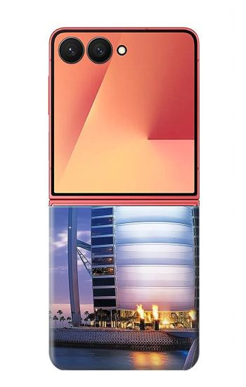 S0853 Dubaï Surf Centre Etui Coque Housse pour Samsung Galaxy Z Flip 7