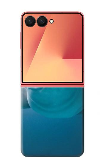 S1801 Béluga Sourire baleine Etui Coque Housse pour Samsung Galaxy Z Flip 7