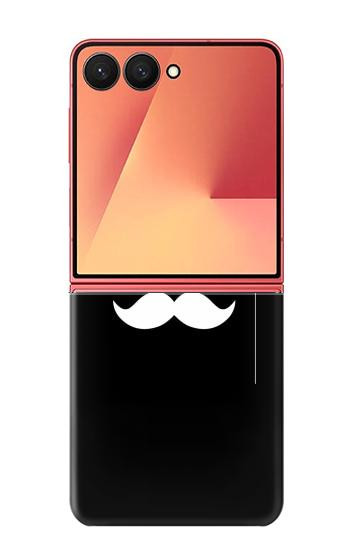S1946 Sir Mustache Minimalisme Etui Coque Housse pour Samsung Galaxy Z Flip 7