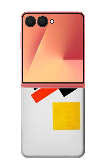 S1958 Malevitch suprématisme Etui Coque Housse pour Samsung Galaxy Z Flip 7