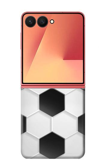 S2061 Football Motif Football Etui Coque Housse pour Samsung Galaxy Z Flip 7