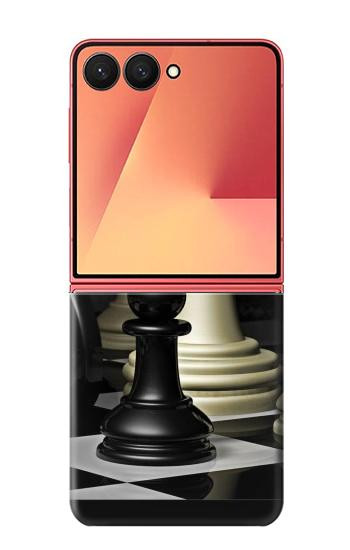 S2262 Roi d'échecs Etui Coque Housse pour Samsung Galaxy Z Flip 7