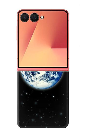 S2266 La planète Terre de l'Étoile nébuleuse espace Etui Coque Housse pour Samsung Galaxy Z Flip 7