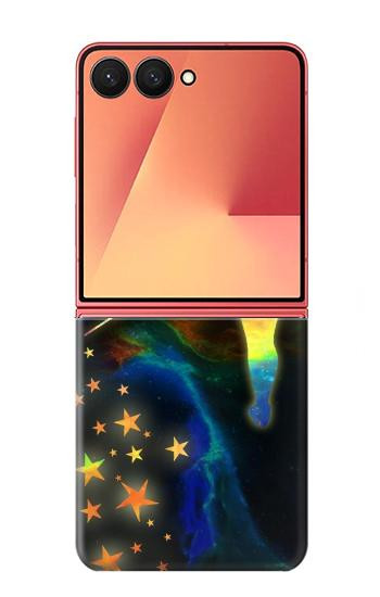 S2583 Tinkerbell Étincelle magique Etui Coque Housse pour Samsung Galaxy Z Flip 7