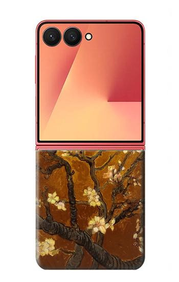 S2663 Fleur jaune Amandier Van Gogh Etui Coque Housse pour Samsung Galaxy Z Flip 7
