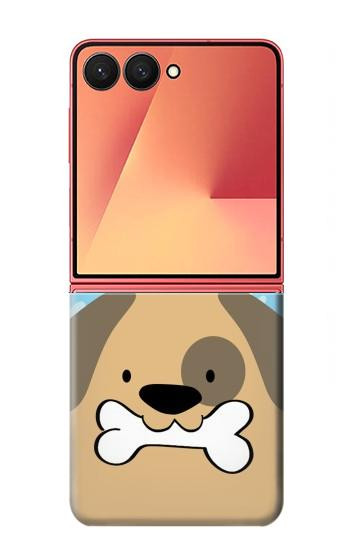 S2669 Mignon os chien pattes Dessin animé Etui Coque Housse pour Samsung Galaxy Z Flip 7