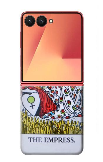S2809 Carte Tarot L'Impératrice Etui Coque Housse pour Samsung Galaxy Z Flip 7