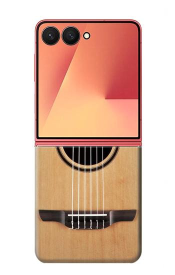 S2819 Guitare classique Etui Coque Housse pour Samsung Galaxy Z Flip 7