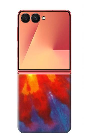 S2985 Coloré Tie Dye Texture Etui Coque Housse pour Samsung Galaxy Z Flip 7