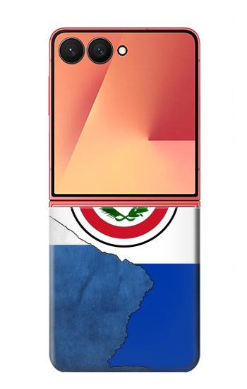 S3017 Paraguay Drapeau Etui Coque Housse pour Samsung Galaxy Z Flip 7