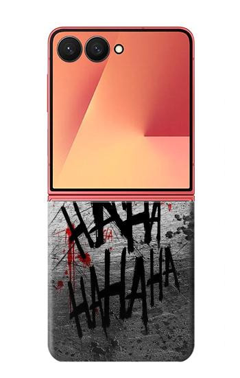 S3073 Joker Hahaha de sang éclaboussures Etui Coque Housse pour Samsung Galaxy Z Flip 7