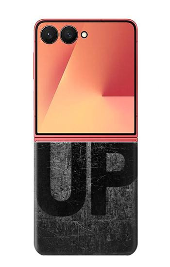 S3367 N'abandonnez jamais Etui Coque Housse pour Samsung Galaxy Z Flip 7