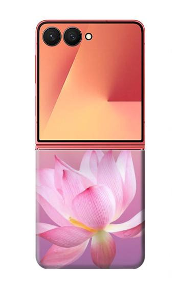 S3511 Fleur de lotus Bouddhisme Etui Coque Housse pour Samsung Galaxy Z Flip 7