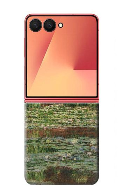 S3674 Claude Monet La passerelle japonaise et la piscine de nénuphars Etui Coque Housse pour Samsung Galaxy Z Flip 7