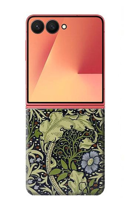 S3792 William Morris Etui Coque Housse pour Samsung Galaxy Z Flip 7