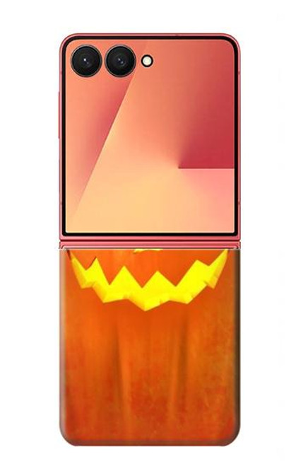 S3828 Citrouille d'Halloween Etui Coque Housse pour Samsung Galaxy Z Flip 7