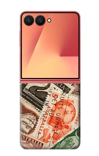 S3900 Timbres Etui Coque Housse pour Samsung Galaxy Z Flip 7