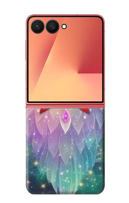 S3934 Hibou nerd fantastique Etui Coque Housse pour Samsung Galaxy Z Flip 7
