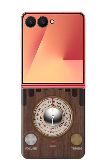 S3935 Graphique du tuner radio FM AM Etui Coque Housse pour Samsung Galaxy Z Flip 7