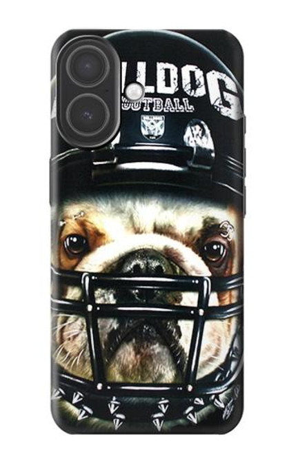 S0098 Bouledogue Football américain Etui Coque Housse pour iPhone 17