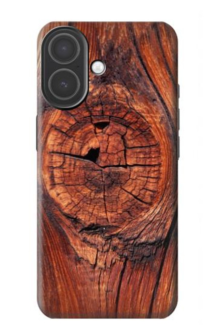 S0603 Bois imprimé graphique Etui Coque Housse pour iPhone 17