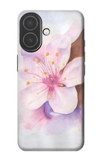 S1415 Fleur de Sakura Art Etui Coque Housse pour iPhone 17
