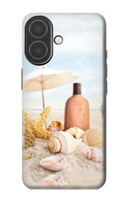 S1425 Seashells sur la plage Etui Coque Housse pour iPhone 17