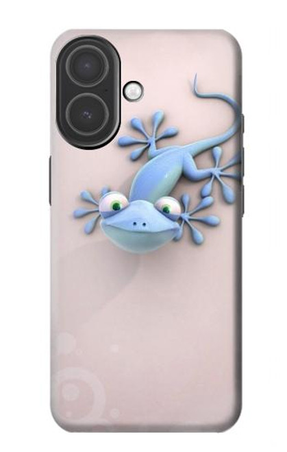S1631 Drôle Gecko Lézard Etui Coque Housse pour iPhone 17