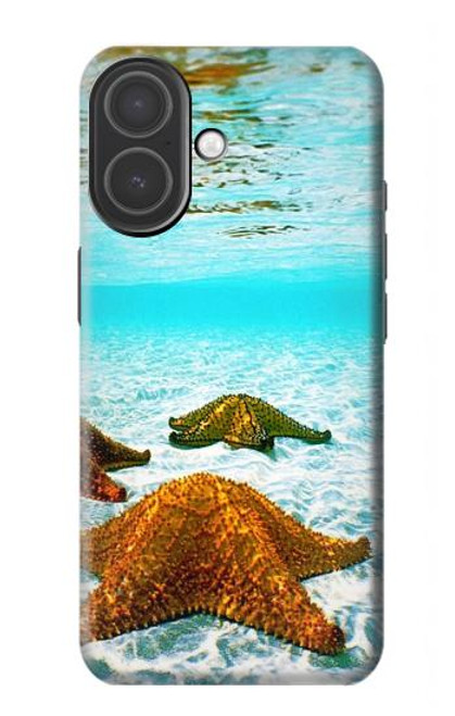 S1679 Étoile de mer plage de la mer Etui Coque Housse pour iPhone 17