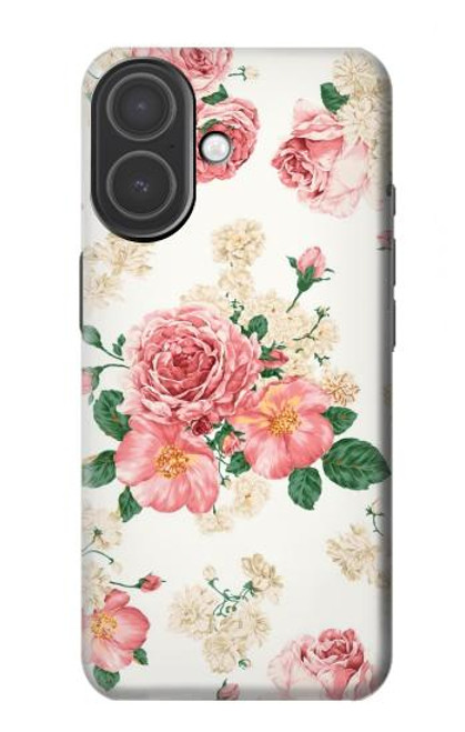 S1859 Motif Rose Etui Coque Housse pour iPhone 17