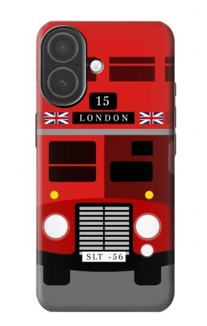 S2058 Angleterre britannique Bus Etui Coque Housse pour iPhone 17
