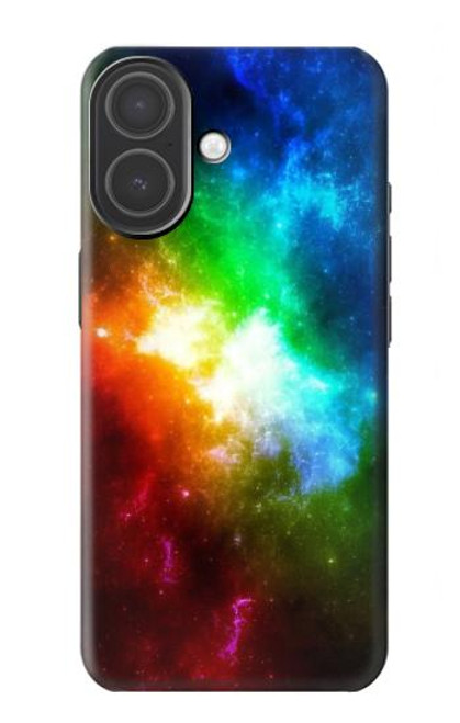 S2312 Arc en ciel coloré espace Galaxie Etui Coque Housse pour iPhone 17